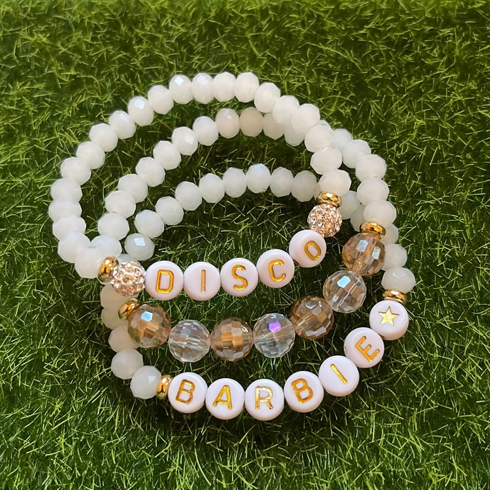 New Barbie set of 3 bracelets for little girls